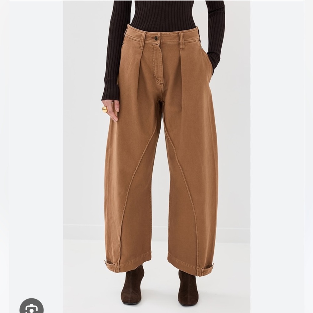 JW ANDERSON Twisted Seam Cotton Trousers
